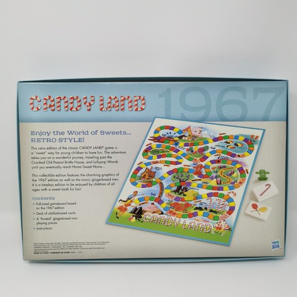 Hasbro Candyland Retro Edition 1967 Board Game - Picture 2 of 5